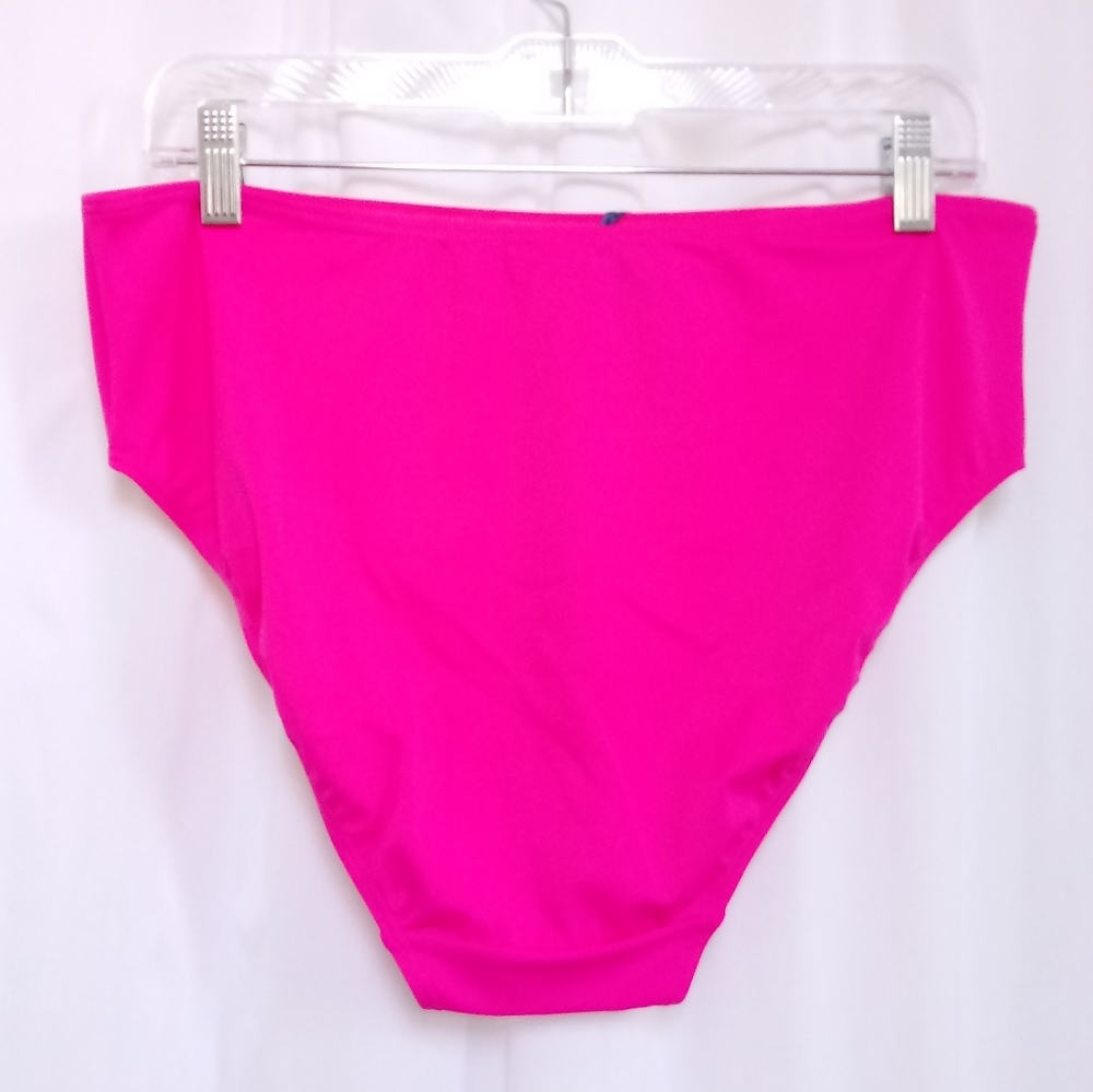 New w/Tags Simply Yours by Simply Be Hot Pink  Bikini Bottoms - Picture 2 of 6